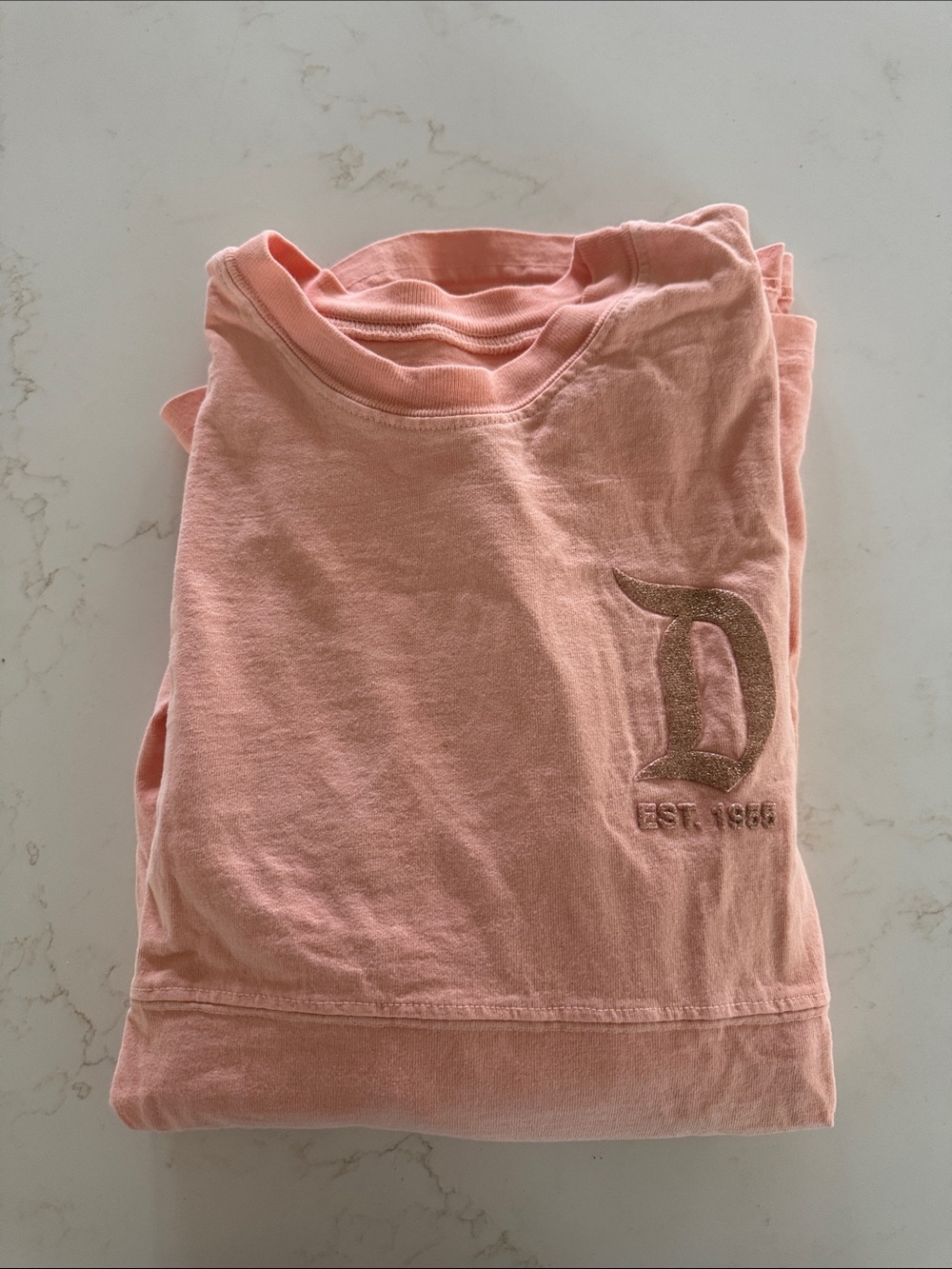 Peach/ Rose Gold Disney Spirit Jersey - Picture 5 of 5
